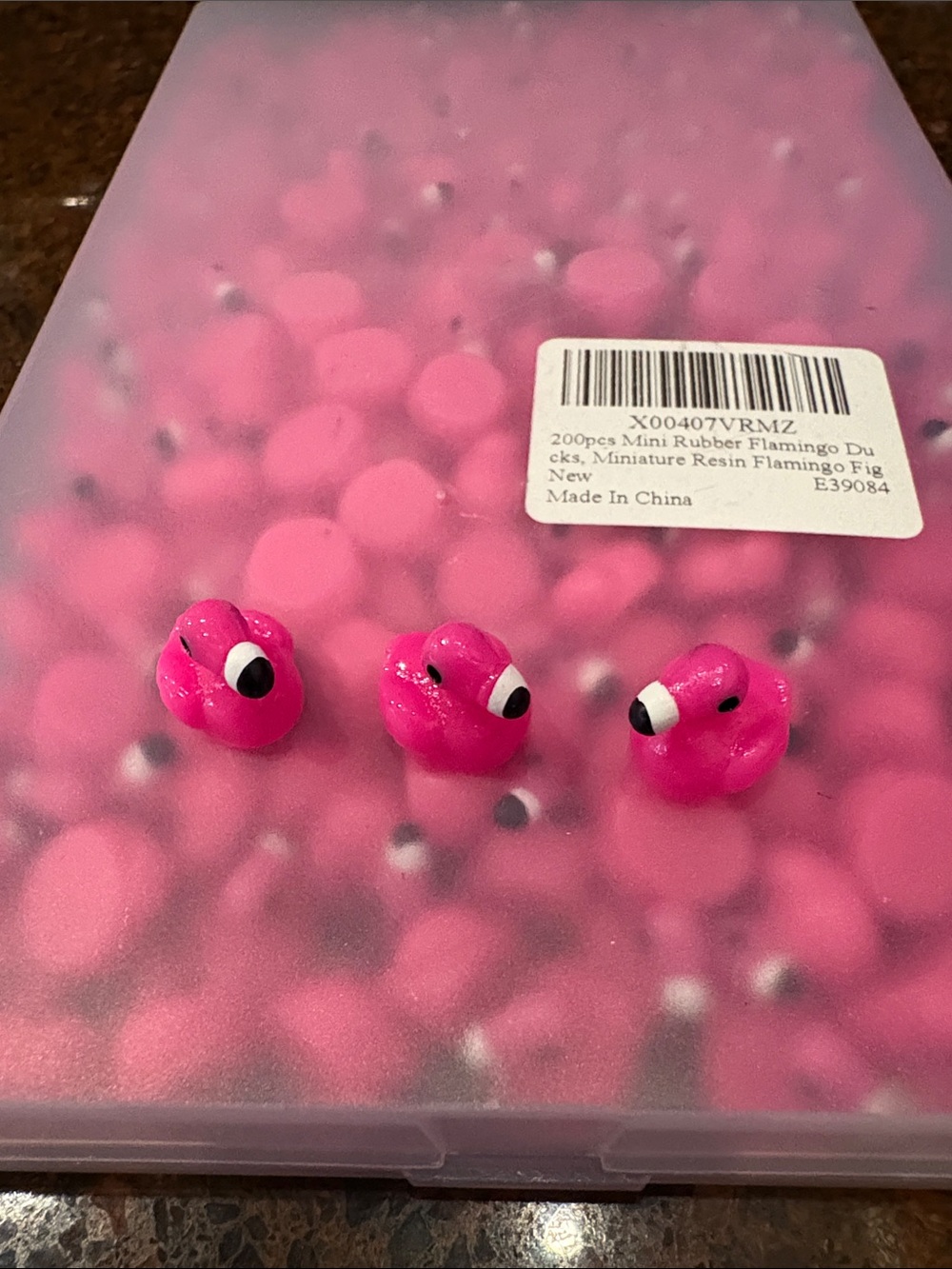 Itty Bitty Pink Flamingos for crafts, fun, etc